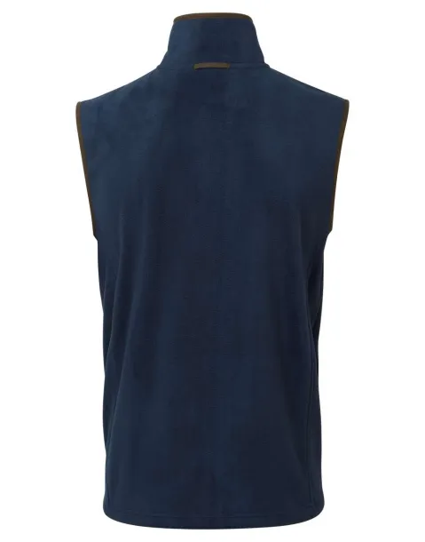 ARTISAN MEN'S FLEECE GILET - Premier Navy Brown