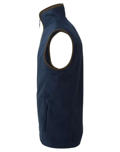 ARTISAN MEN'S FLEECE GILET - Premier Navy Brown