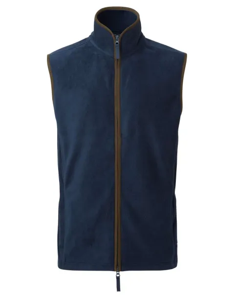 ARTISAN MEN'S FLEECE GILET - Premier Navy Brown