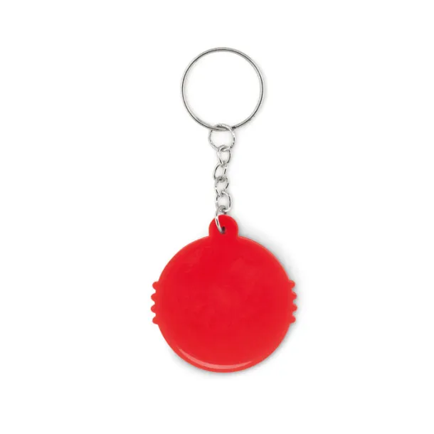UV CHECK RING UV sensor keyring Red