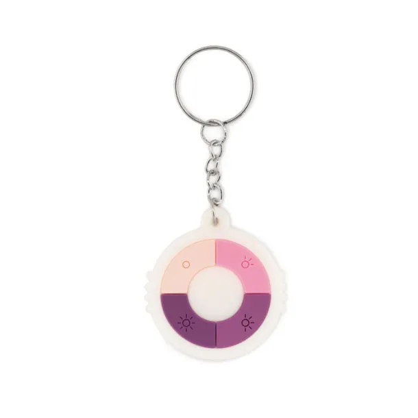 UV CHECK RING UV sensor keyring White