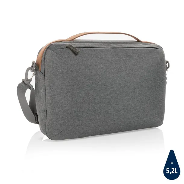  Impact AWARE™ 300D dvobojna deluxe torba za prijenosno računalo od 15,6" - XD Xclusive Siva