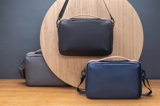  Impact AWARE™ 300D dvobojna deluxe torba za prijenosno računalo od 15,6" - XD Xclusive Siva