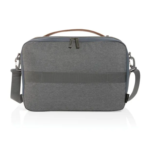  Impact AWARE™ 300D two tone deluxe 15.6" laptop bag - XD Xclusive Grey 