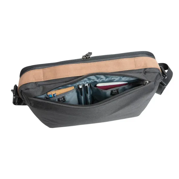  Impact AWARE™ 300D dvobojna deluxe torba za prijenosno računalo od 15,6" - XD Xclusive Crna
