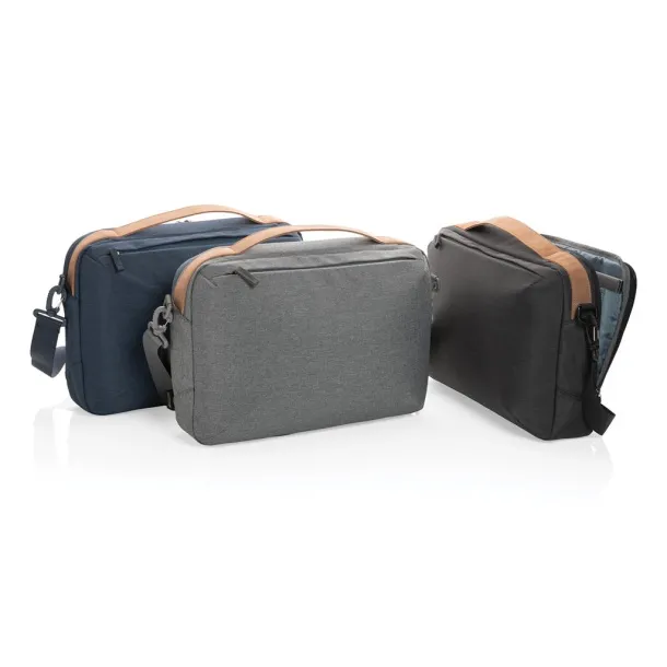  Impact AWARE™ 300D dvobojna deluxe torba za prijenosno računalo od 15,6" - XD Xclusive Crna