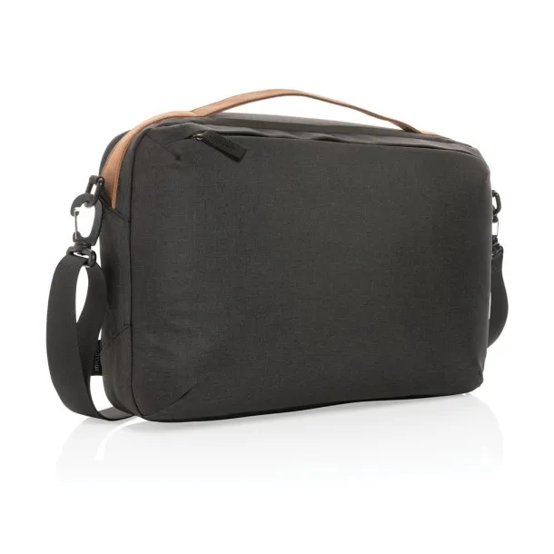  Impact AWARE™ 300D dvobojna deluxe torba za prijenosno računalo od 15,6" - XD Xclusive Crna