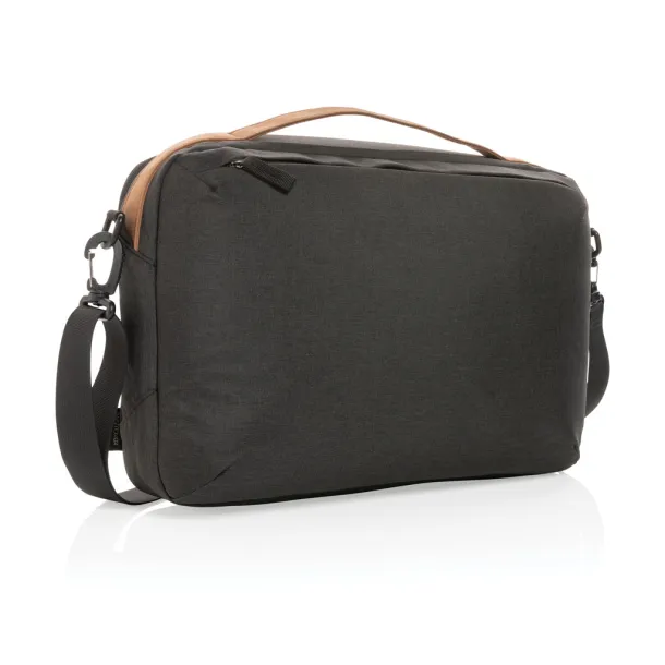  Impact AWARE™ 300D dvobojna deluxe torba za prijenosno računalo od 15,6" - XD Xclusive Crna