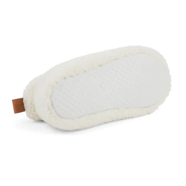  VINGA Santos RCS recycled pet cosy slippers - Vinga off white