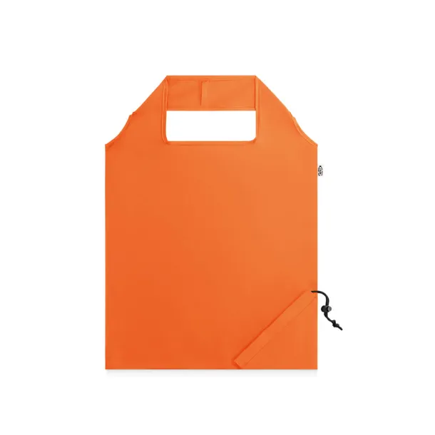 BEIRA RPet foldable bag - Quadra Orange