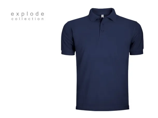 TOP GUN polo shirt - EXPLODE Blue