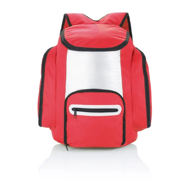  Cooler backpack - XD Collection Red Silver