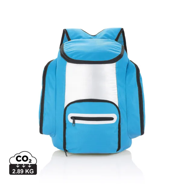  Cooler backpack - XD Collection Blue Silver