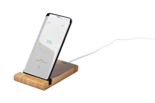 Restix wireless charger mobile holder Natural