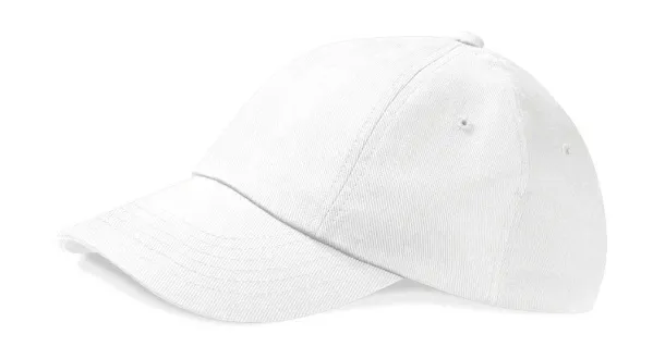  Low Profile Heavy Cotton Drill Cap - Beechfield Bijela