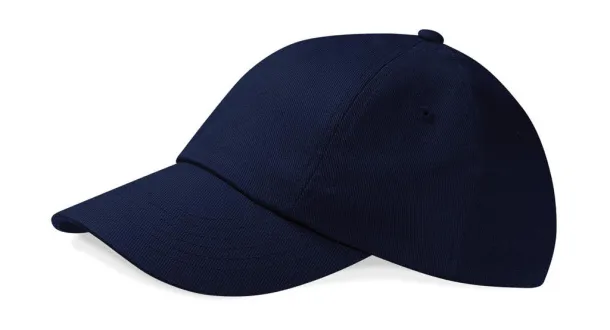  Low Profile Heavy Cotton Drill Cap - Beechfield French Navy