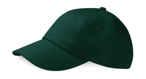  Low Profile Heavy Cotton Drill Cap - Beechfield Bottle Green