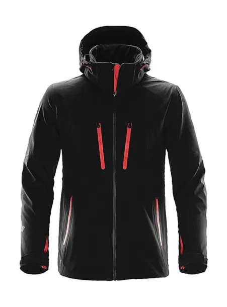  Muška softshell jakna - Stormtech Crna Bright Red