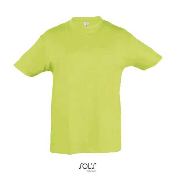 REGENT KIDS TSHIRT-150g Apple Green