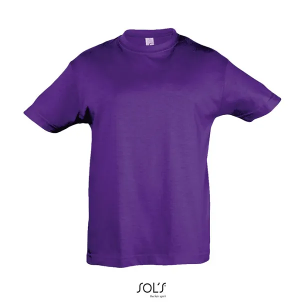 REGENT KIDS TSHIRT-150g Dark purple