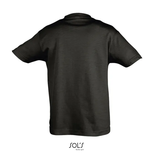 REGENT KIDS TSHIRT-150g deep black