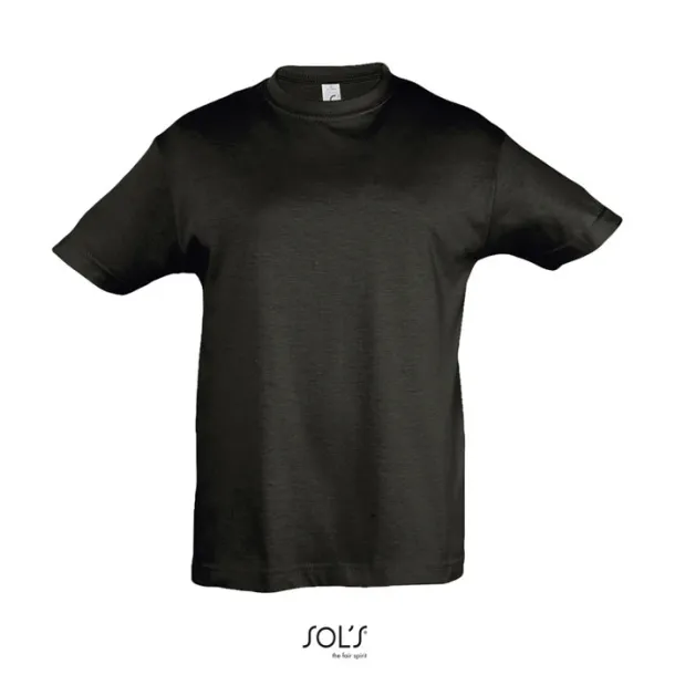 REGENT KIDS TSHIRT-150g deep black