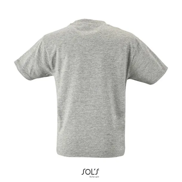 REGENT KIDS TSHIRT-150g Grey Melange