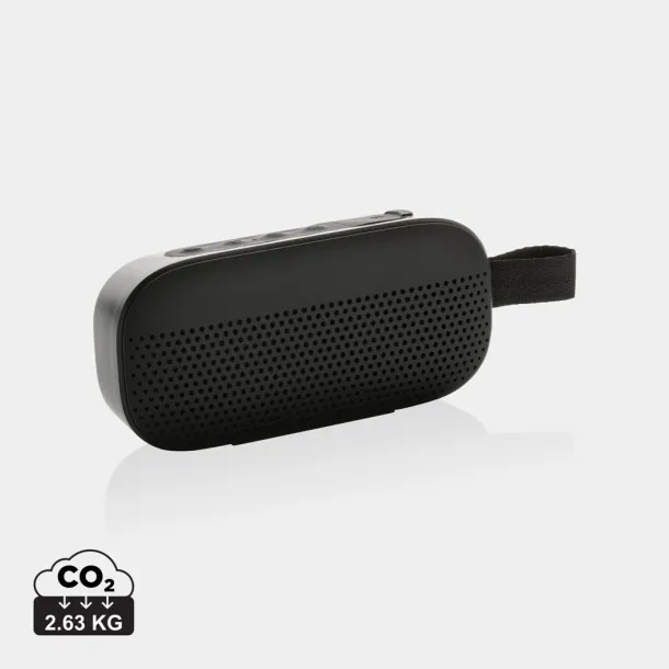  RCS recycled plastic Soundbox 5W speaker - XD Collection Black 