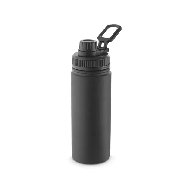 FEDERER Bottle in 90% recycled stainless steel 570 mL Black