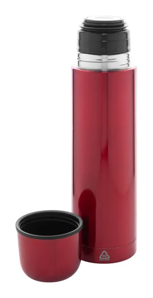 Rebusta vacuum flask Red