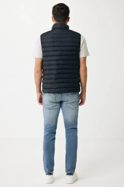  Iqoniq Meru men recycled polyester bodywarmer - iqoniq Black 