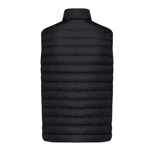  Iqoniq Meru men recycled polyester bodywarmer - iqoniq Black 