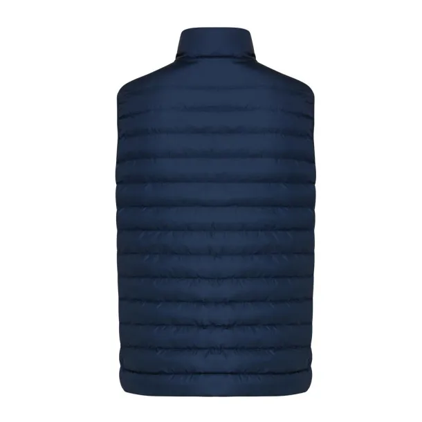  Iqoniq Meru men recycled polyester bodywarmer - iqoniq navy