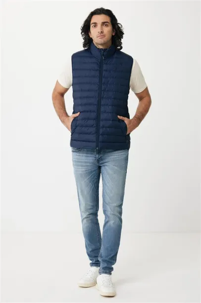  Iqoniq Meru men recycled polyester bodywarmer - iqoniq blue 