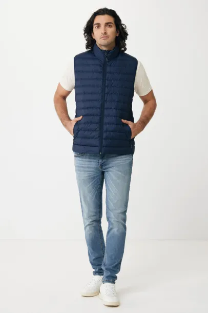  Iqoniq Meru men recycled polyester bodywarmer - iqoniq blue 