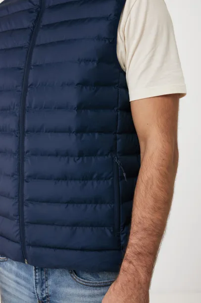  Iqoniq Meru men recycled polyester bodywarmer - iqoniq navy