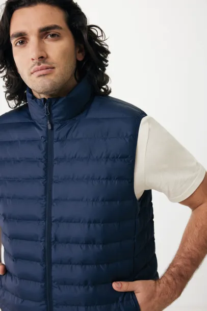  Iqoniq Meru men recycled polyester bodywarmer - iqoniq navy