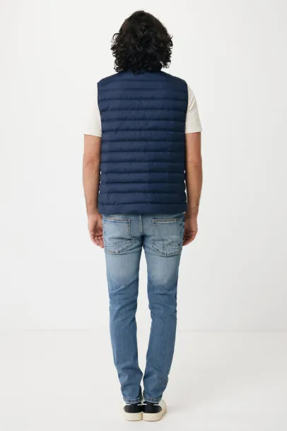  Iqoniq Meru men recycled polyester bodywarmer - iqoniq navy