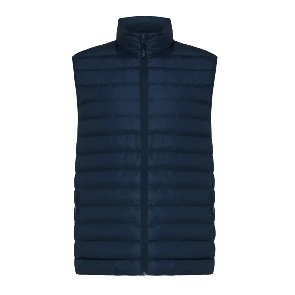  Iqoniq Meru men recycled polyester bodywarmer - iqoniq navy