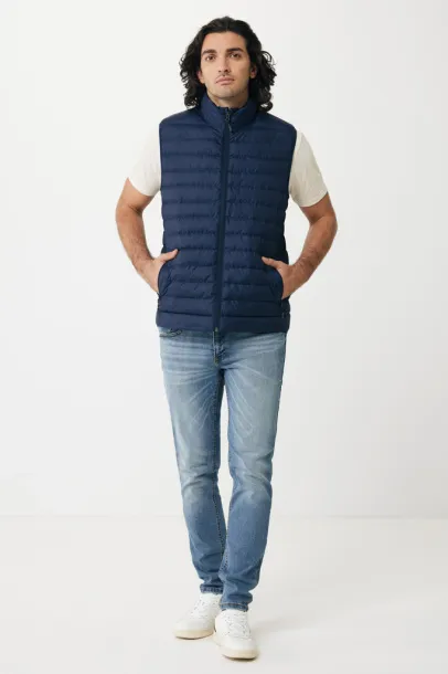 Iqoniq Meru men recycled polyester bodywarmer - iqoniq navy