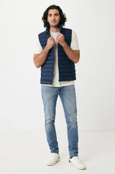  Iqoniq Meru men recycled polyester bodywarmer - iqoniq navy