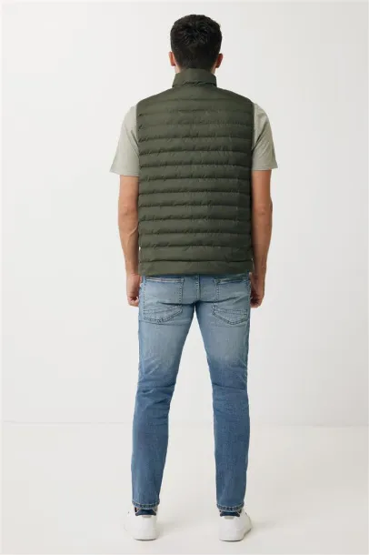  Iqoniq Meru men recycled polyester bodywarmer - iqoniq khaki