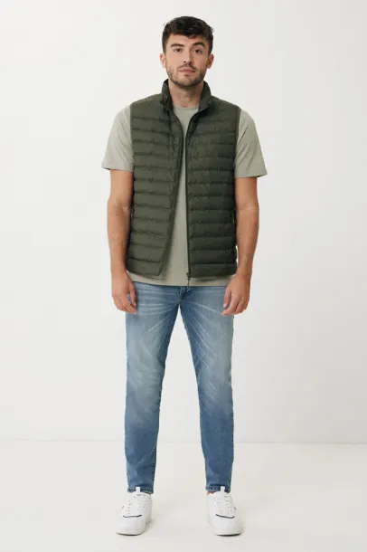  Iqoniq Meru men recycled polyester bodywarmer - iqoniq khaki