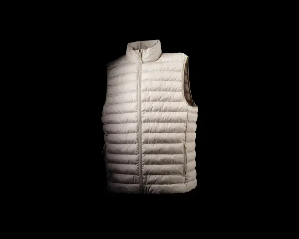  Iqoniq Meru men recycled polyester bodywarmer - iqoniq beige 