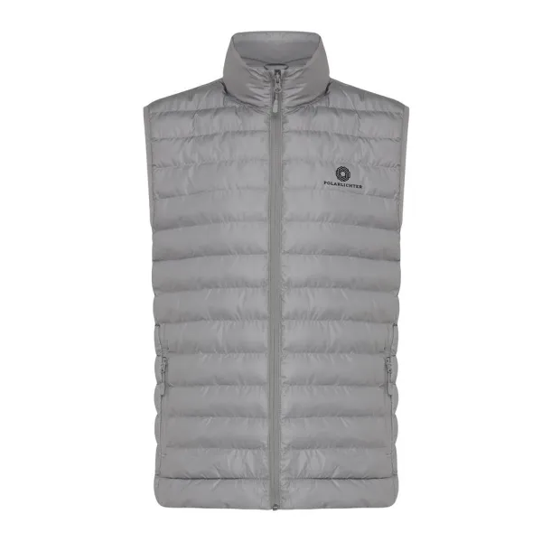  Iqoniq Meru men recycled polyester bodywarmer - iqoniq grey 