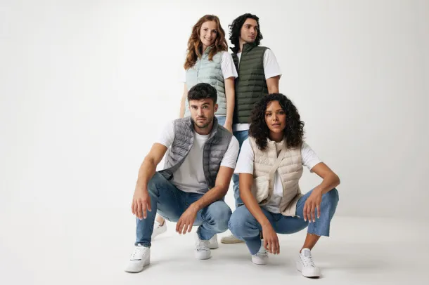  Iqoniq Meru men recycled polyester bodywarmer - iqoniq silver grey