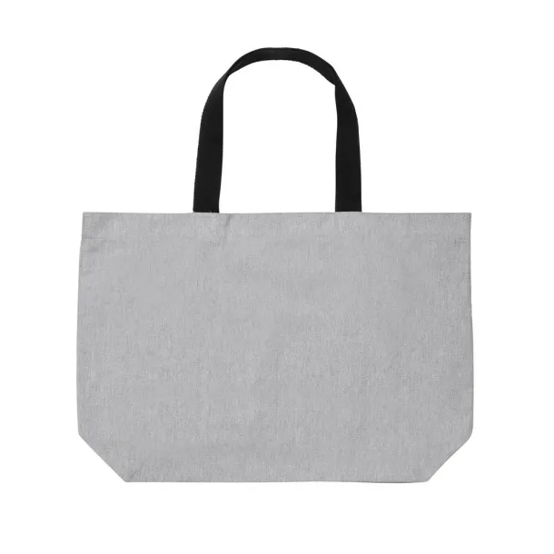  Impact AWARE™ recycled canvas large tote 240 gsm undyed - XD Collection Grey 