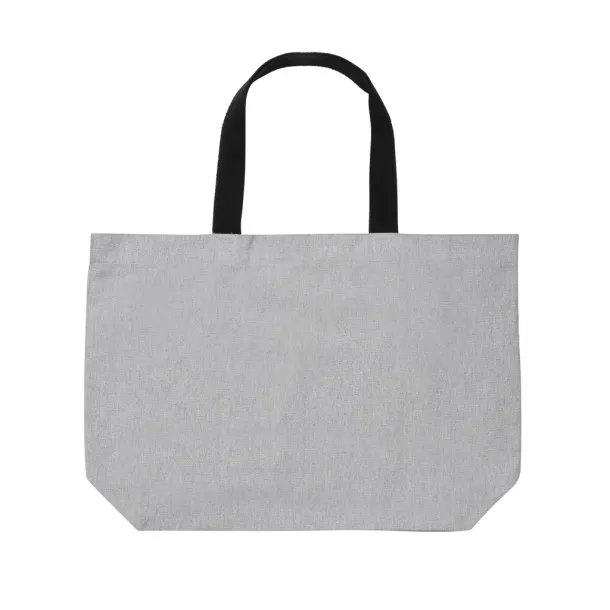  Impact AWARE™ recycled canvas large tote 240 gsm undyed - XD Collection Grey 