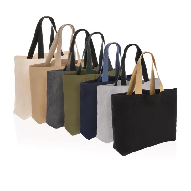  Impact AWARE™ recycled canvas large tote 240 gsm undyed - XD Collection Bijela 