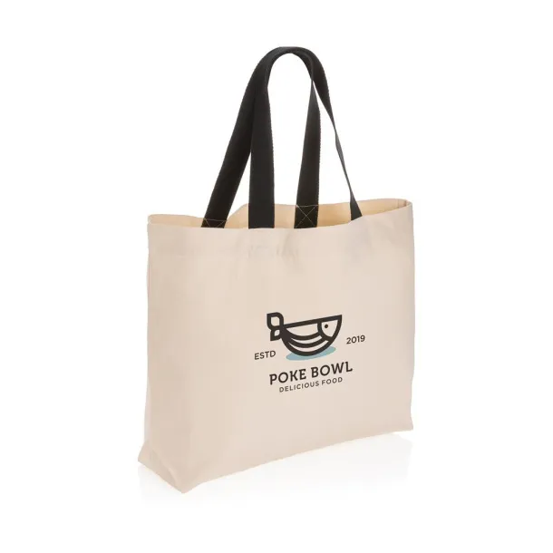  Impact AWARE™ recycled canvas large tote 240 gsm undyed - XD Collection Bijela 